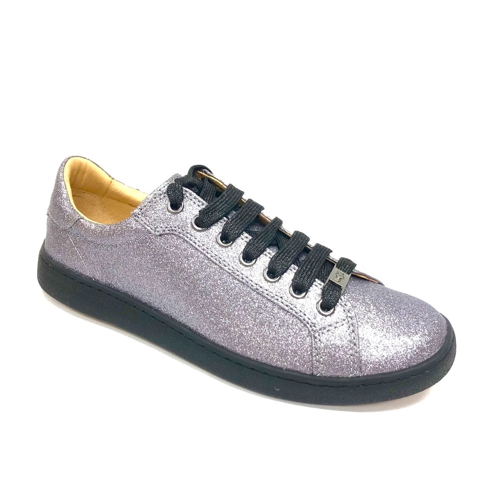 UGG Milo silver gunmetal glitter sneakers size 11